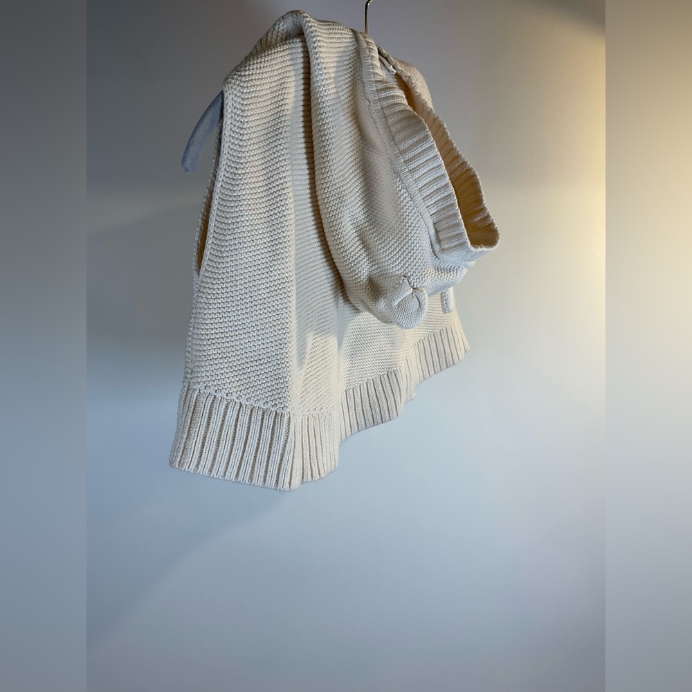 Baby GAP Kids Girls Toddler Cardigan Sweater Poncho Cape With Hood
